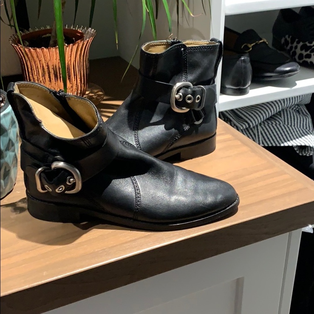 Robert Zur Italian Designer Leather Ankle Boots